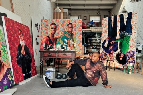 ∆ Kehinde Wiley | Portraiture, World Traveler &amp; Mr. Custom Suit