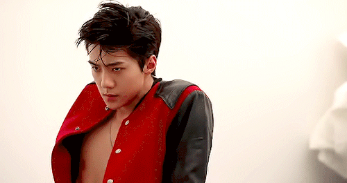 huntertainment: SEHUN LEON Korea 2018.01