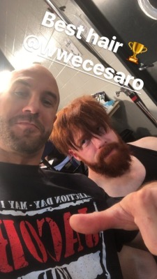 deidrelovessheamus:  Sheamus having a slightly