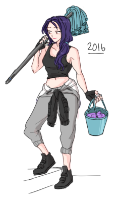 redraw of cleaning Adara from two years ago