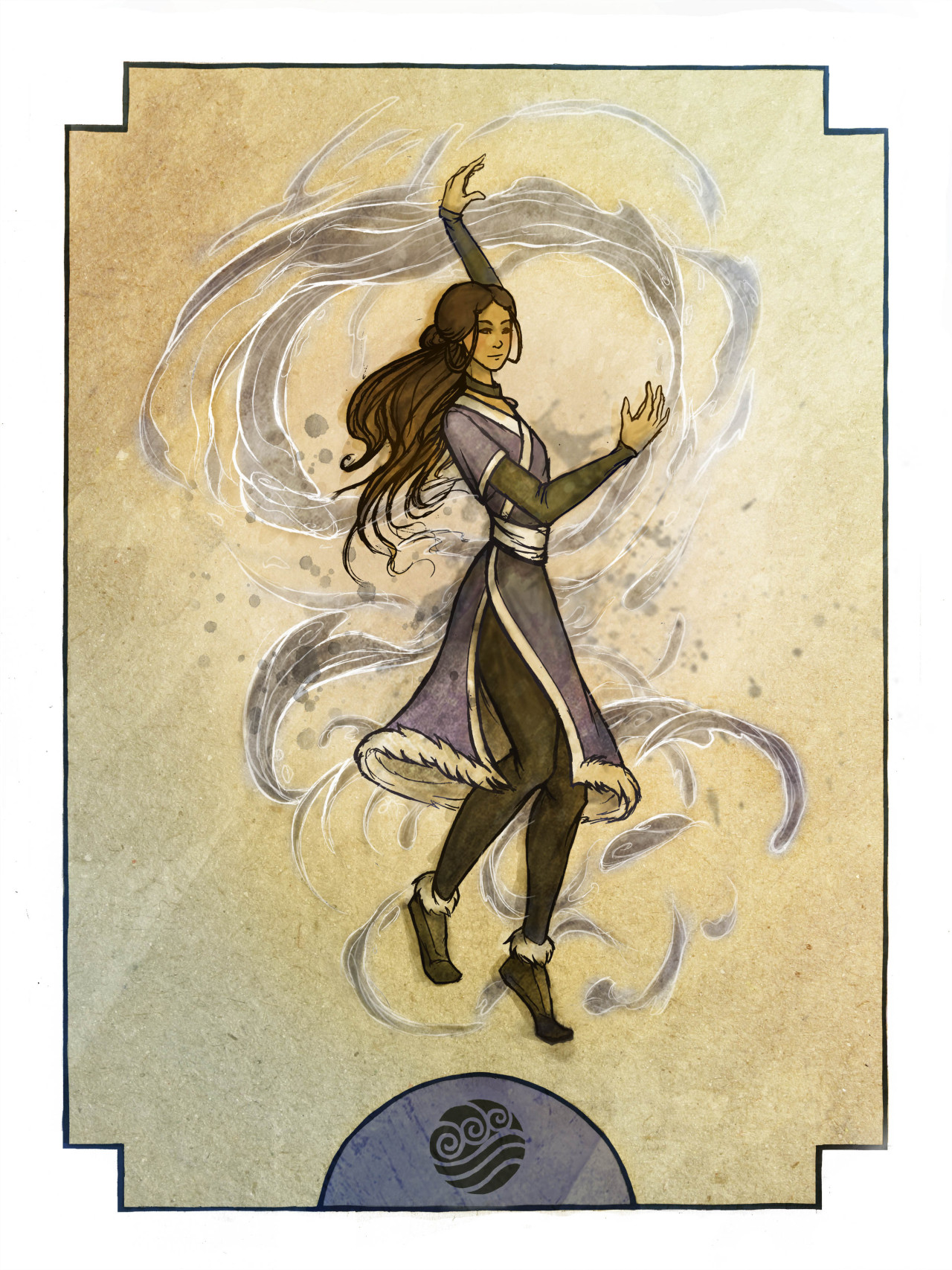 madalynmcleod:  Water, Earth, Fire, Air. I finished my Avatar series, guys! Hope
