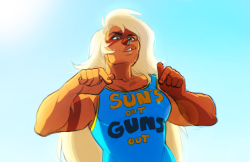 deerstroyer:sun’s out guns out
