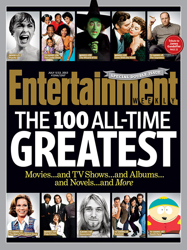 Every week, Entertainment Weekly gives you tips on the latest, greatest ways to spend your limited time and money. With our new special 100 All-Time Greatest issue – out on newsstands Friday, June 28 – we take on nothing short of entertainment...