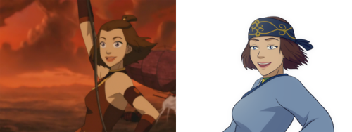 kkachi95:Our beloved cast of Avatar: The Last Airbender redrawn as 10 years older.Aang: 12 -&gt; 22K