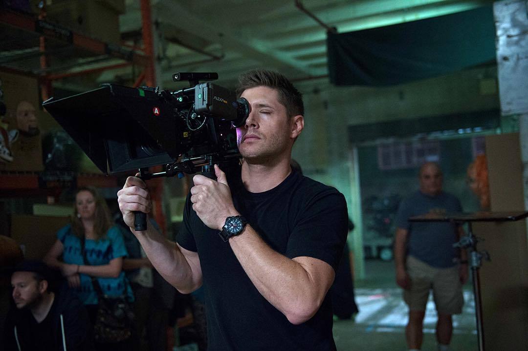 jensenacklespr:  #ActionAckles (Director Jensen: Behind The Scenes Pics, episode