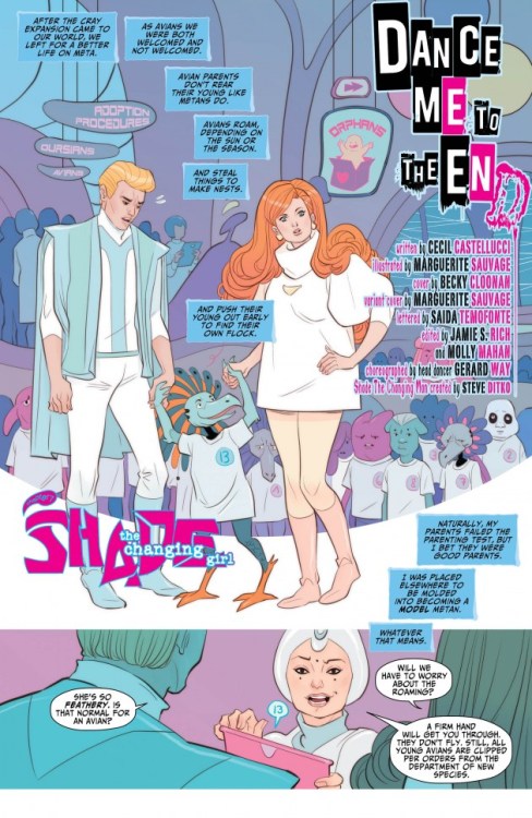 margueritesauvage - Shade the changing girl#7 first page...