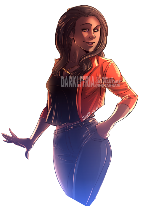 darklitria:   i draw to many guys and Gay Barry so ermwanted to try draw Iris and she was fun to draw n.n [Deviantart] [Instagram] [Support me on Patreon!]    Actually this has some pretty good lighting and shading on the characters. makes me wonder if