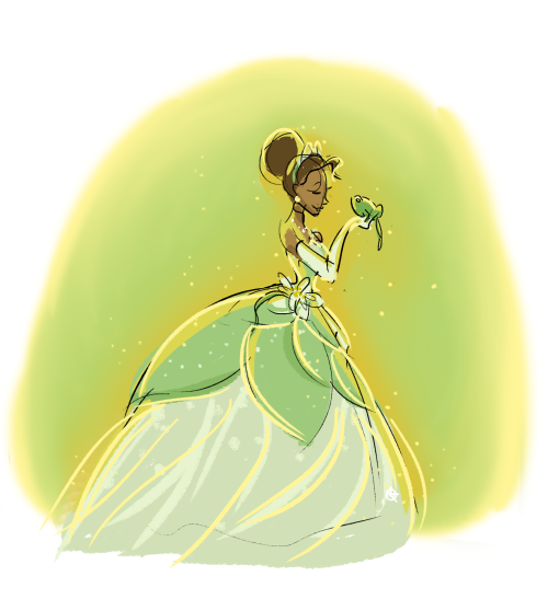 kattugglans:  Tiana, princess and the frog, Disney Fan art. Art by Kattugglan.