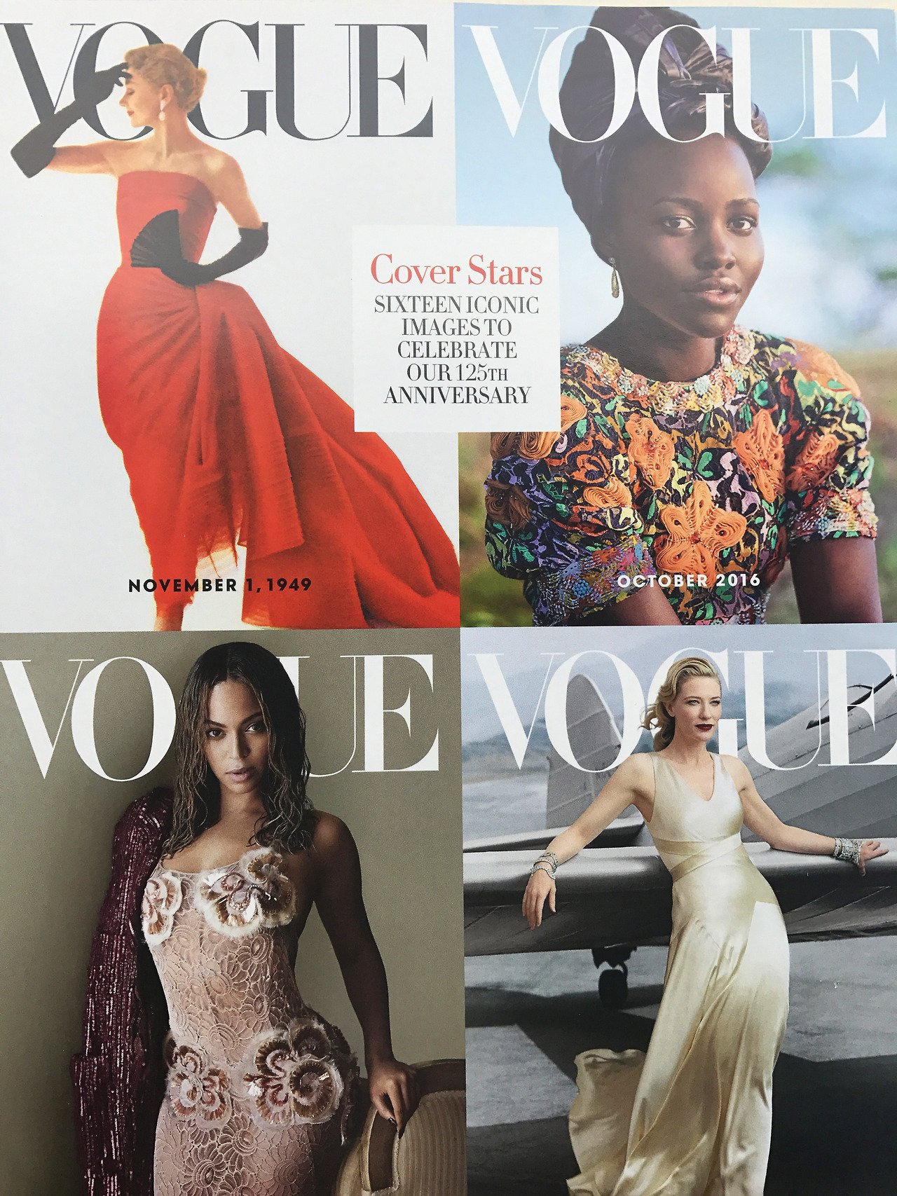 adventuryx:  adnantaletovich: Happy 125 Birthday Vogue!  This days Vogue is celebrating