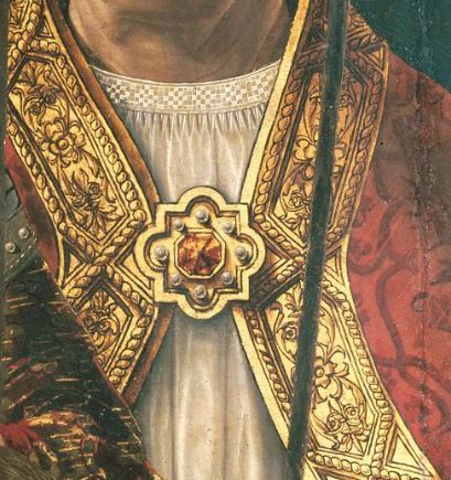 renaissance-art:  Master of the Pala Sforzesca c. 1496 Sforza Altarpiece (detail) 