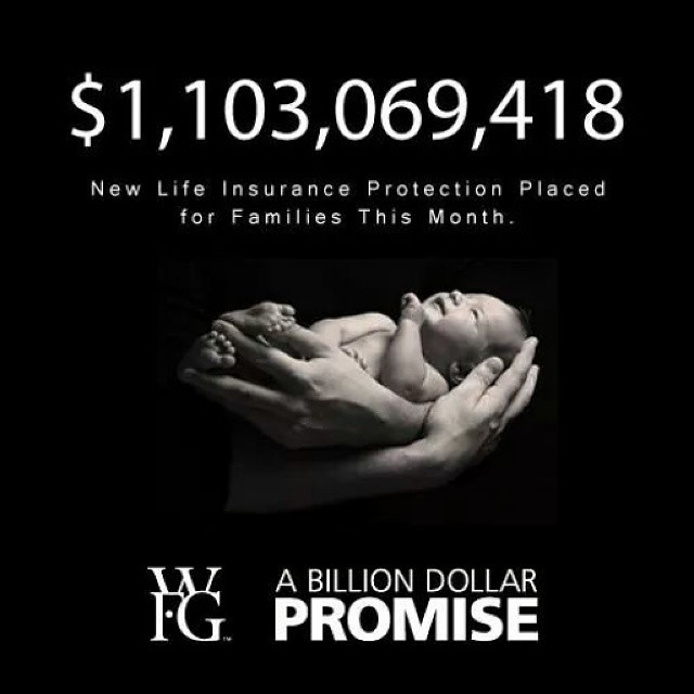 Only half way through September, gotta keep going. #LifeInsuranceAwarenessMonth #wfg #transamerica #Billiondollarpromise