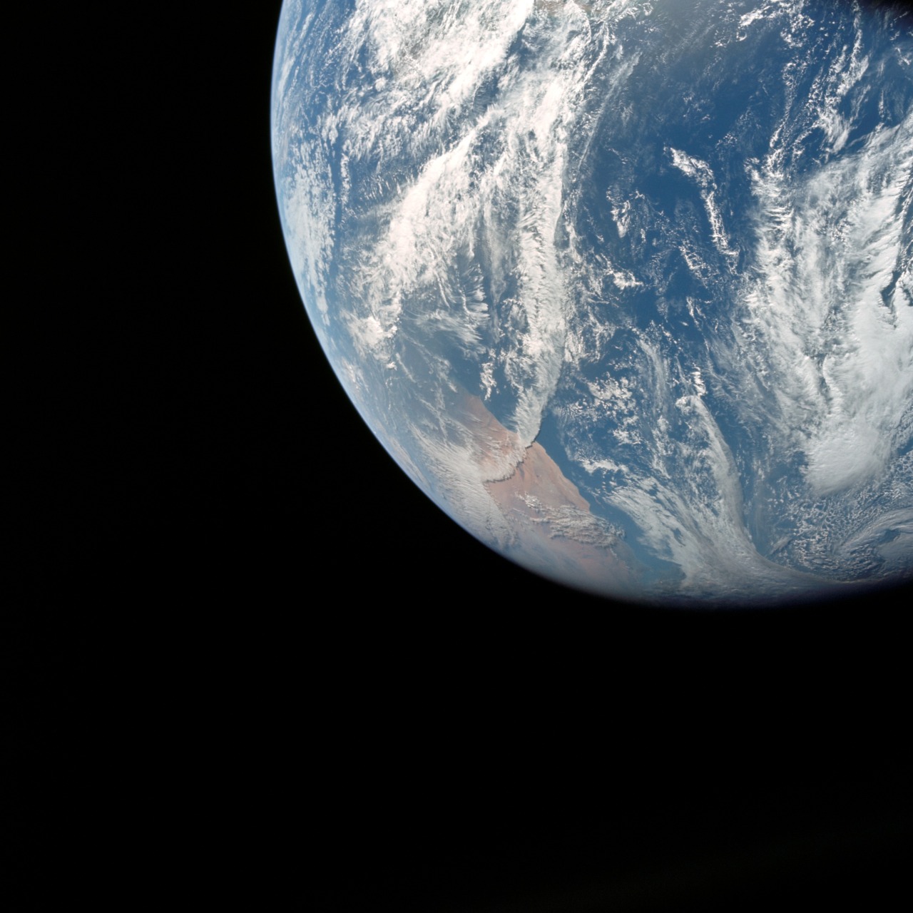 humanoidhistory:  The planet Earth, December 1968, photographed during the Apollo