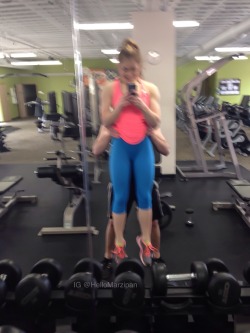 themarzipanvolta:The man has a new lift in his split: girlfriend raises.