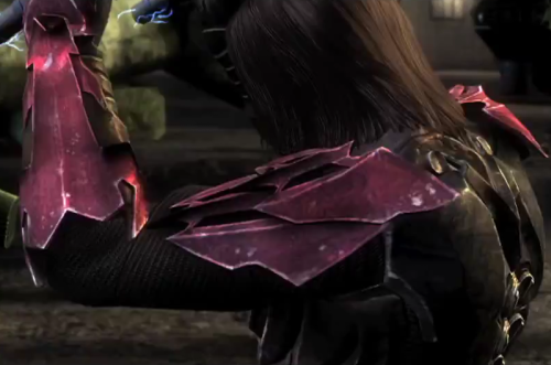  Injustice: Gods Among Us - Story Trailer 1:38 Nightwing’s hairstyles… :-/ 