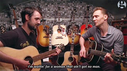 the-haven-of-fiction:hard-on-for-hiddleston:T: He sang what he knew, in the only way that he knew an