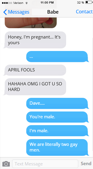 drhanniballecter:So my friend’s boyfriend tried to prank him