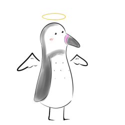 thecavenest:  RIP Grape-KunThank you Hululu for making the last months of that old heartbroken penguin happyMay you be in a better place now little buddy 