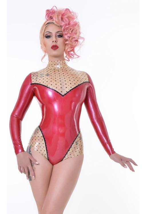 latexfashionetc: Annalee Belle in Westward Bound Latex