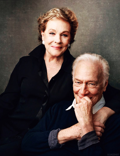 lejazzhot:Julie Andrews and Christopher Plummer celebrate the 50th anniversary of The Sound of Music
