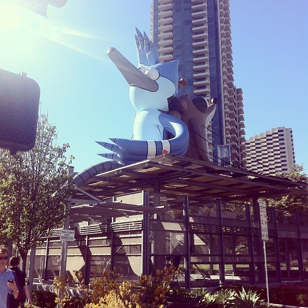 pr1ps:  Ohhhhhhh #regularshow #sdcc13 #cartoonnetwork (at San Diego Convention Center
