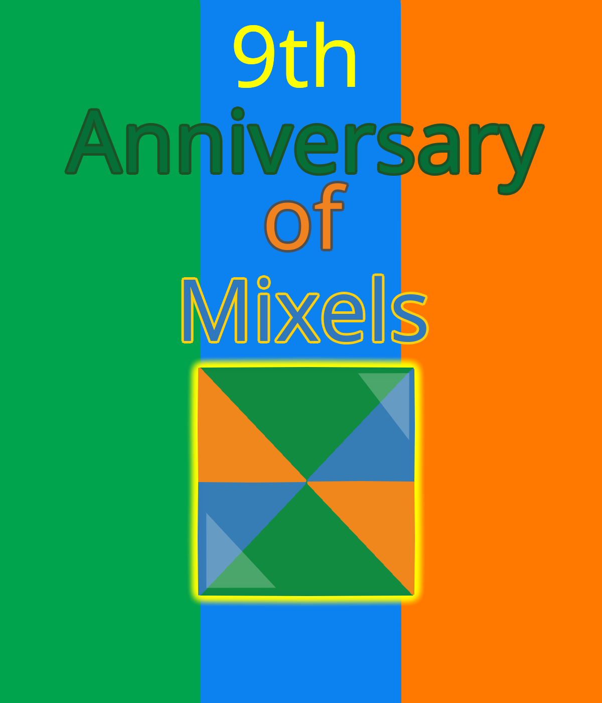 I drew the 9th Anniversary of Mixels as the same draw for 8th Anniversary but Series 9 was perfectly ideal yet not a failure. 🧹🥷🎤
I was a child before I joined DeviantArt as I saw fanart of Mixels! Well, 2016 as after Nixel, Nixel, Go Away, I joined...