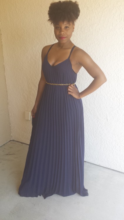 blackfashion: Name: Joslin  Age: 20 Location: Valdosta, GA  Dress from Ross Clothing Store Submitted