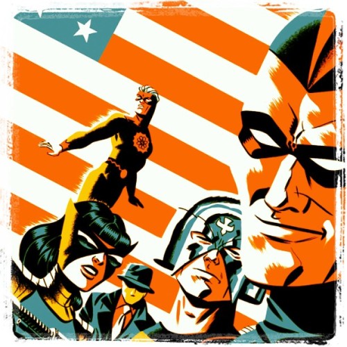 Gotta love some classic comics goodness #CharltonComics #PaxAmericanna #BlueBeetle #Peacemaker #Nigh