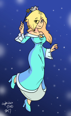 That Rosalina Picture That I Made For The Tutorial. I Forgot To Post This, So I’m