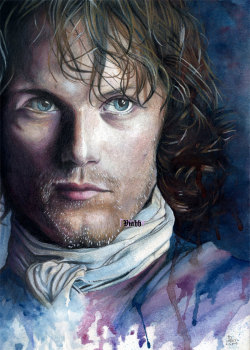 artworkisntwork:  1 x large blank Jamie Fraser