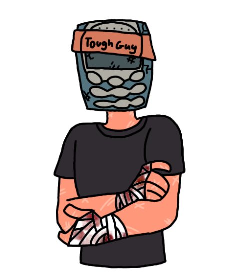 Randy In His T-shirt Era Because I Didn't Feel Like Drawing His Outfit