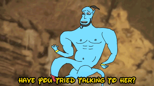collegehumor:It’s Aladdin! [Click to watch]He can show you the world, since you’re super dumb and do