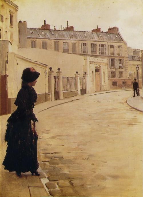 Jean Béraud - L’Attente (The Waiting) (1885)