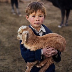 coffeentrees:  Photo taken by @stevemccurryofficial // I photographed this young Hazara boy in Bamiyan Province, in the central highlands of Afghanistan.  Bamiyan is most famous for the 6th Century Buddha statues carved out of rock and destroyed by the