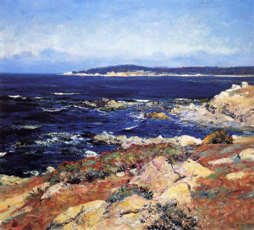 guy-rose: Carmel Seascape, Guy RoseMedium: oil,canvas