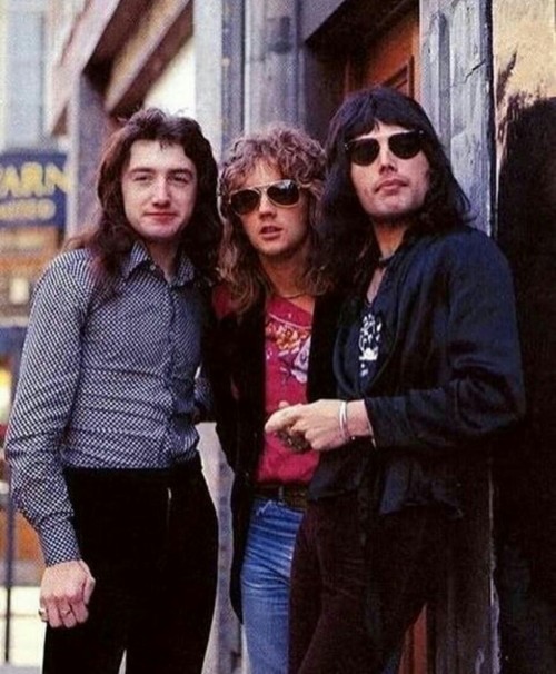 John, Roger And Freddie In The Early 70s