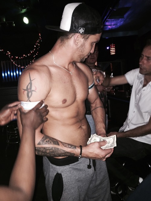 wehonights:  When everyone wants the strippers attention