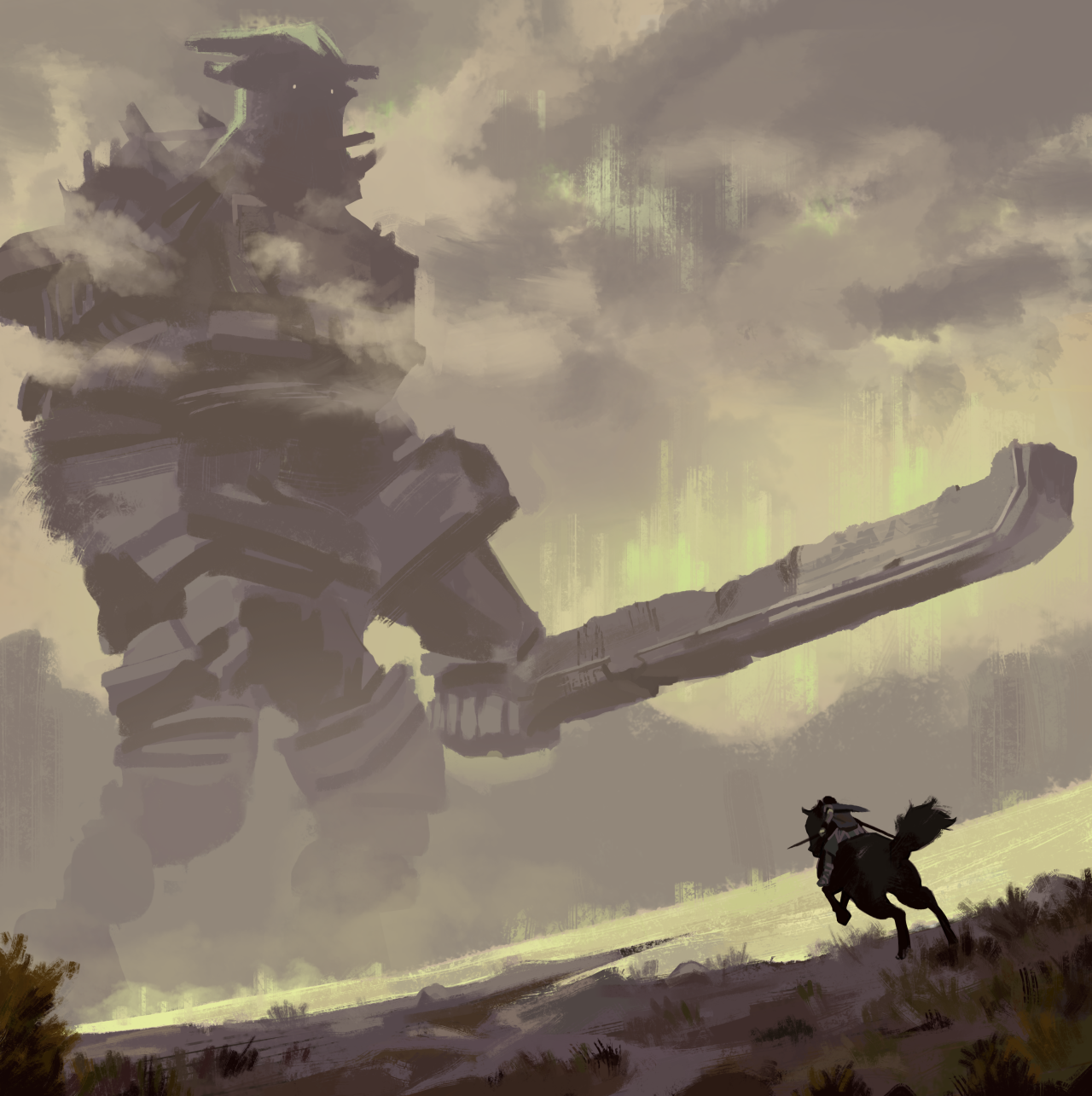 Kinman Chan - Shadow of Colossus Fan Art