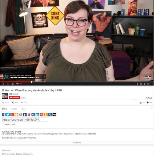 let-me-take-a-pikachu:eliamour:A) No women are in GG, apparentlyB) They blocked the comment sectionR