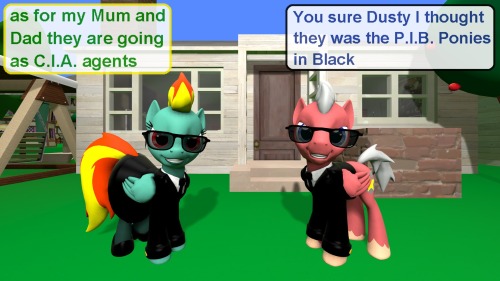 ask-the-out-buck-pony:Asked by @ask-emerald-rook / Derek-the-MetaGamerx3