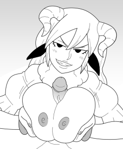 shameful-display:  An inked commission of the commissioner’s OC, Sheela.Sometimes you draw a tiddy and you’re like, “Yeah, that’s the tiddy. I’ve done the best tiddy.”
