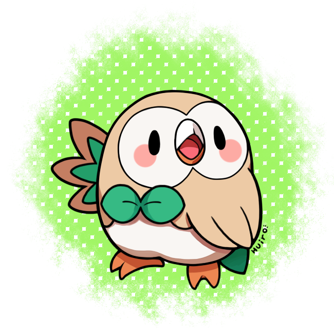 huiro:  join the new pokemon starter into my old pic !! pokemon is so great to connect