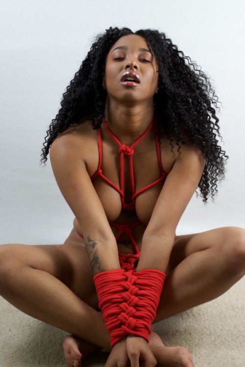 prettyperversion: neneboss22:   prettyperversion:   neneboss22:  Bondage. Submissively Sexy. Visuals: @prettyperversion  @neneboss22 model  Bruh this shoot was crazy 🌙😍👏   A bloody mess 