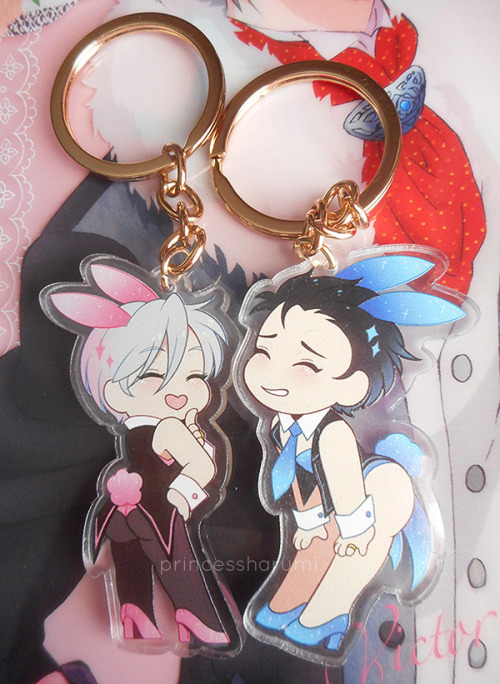 Viktuuri Bunny charms are now back in stock porn pictures