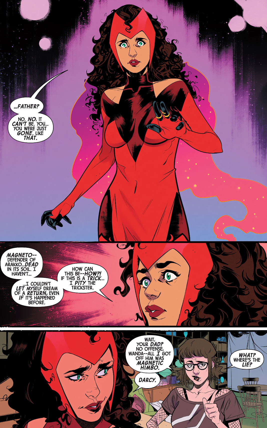 A blog dedicated to all your favorite moments — Scarlet Witch #8 (2023)  written by Steve