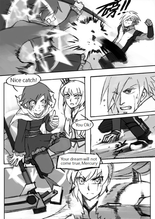 ookaminoki:      Ch2-3 >>> Huntress AU page.   
