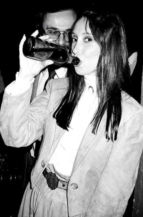 mabellonghetti: Shelley Duvall at a party celebrating the release of Time Bandits at the Underground
