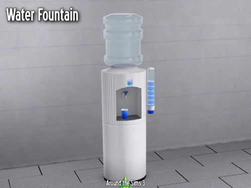 aroundthesims:Around the Sims 3 | Water fountain ( &amp; dying computer)A tiny, tiny update that