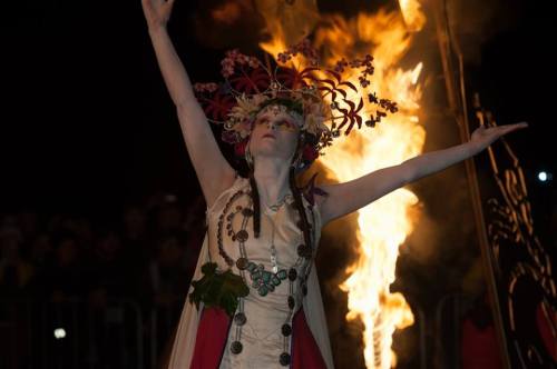 Yesterday&rsquo;s Beltane Festival in Edinburgh was quite impressive, the Beltane Fire Society (comp