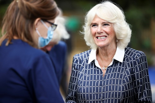 The Duchess of Cornwall, Patron, visits Helen &amp; Douglas House. Oxford, 13.07.2021