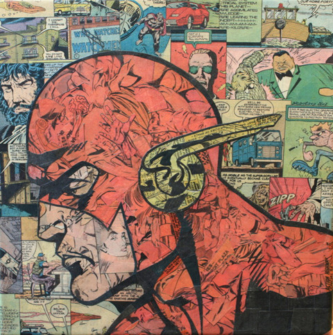 leslieseuffert:  Mike Alcantara {Comic collage} 